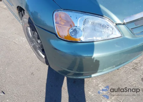 2003 Honda Civic Lx from USA, damaged, VIN 2HGES16513H621323